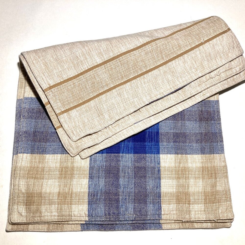 Set of 6 Williams-Sonoma Linen Placemats, 2-sided